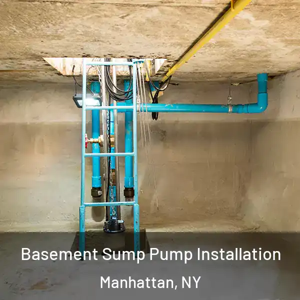  Basement Sump Pump Installation Manhattan, NY