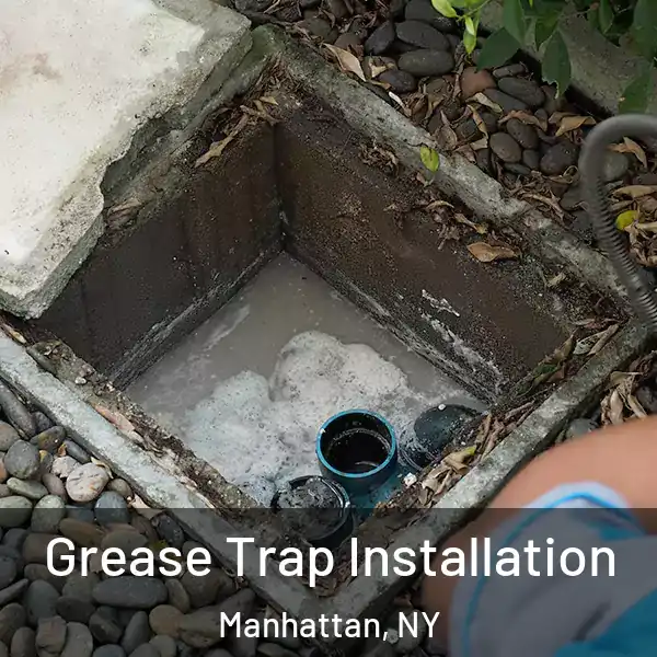  Grease Trap Installation Manhattan, NY