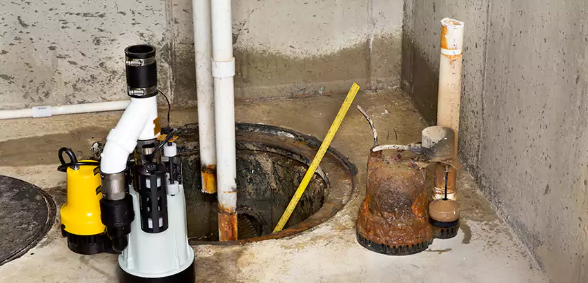 Installing Sump Pump in Finished Basement in Manhattan, NY