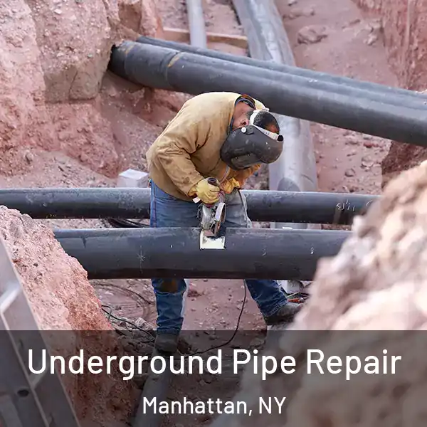  Underground Pipe Repair Manhattan, NY